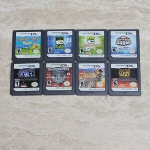 Nintendo DS Game Cartridge Collection